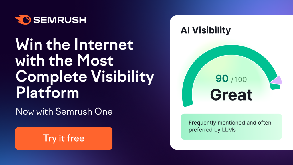 Semrush One: The All‑In‑One SEO + AI Visibility Engine Taking Over the Internet (And Why Smart Marketers Are Rushing to Grab the 7‑Day Trial) 1 Semrush one, Semrush One
Semrush One review
Semrush One trial
Semrush One 7‑day trial